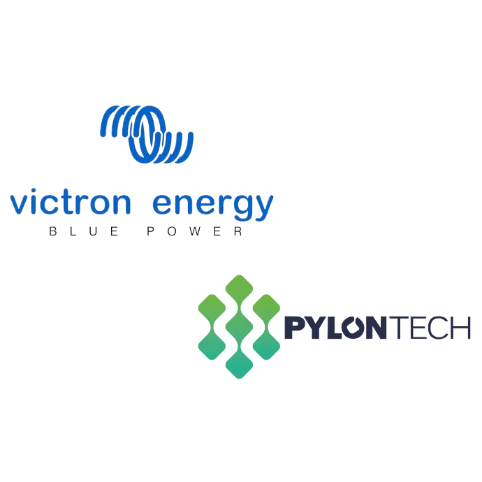 Victron Energy and Pylontech logo